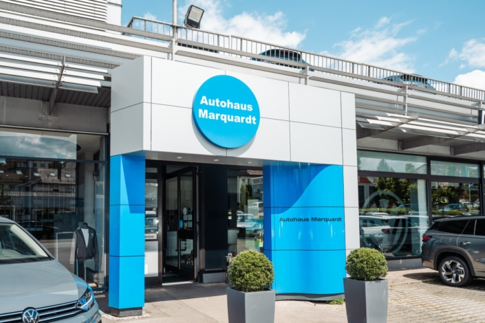 Autohaus Marquardt Eingang