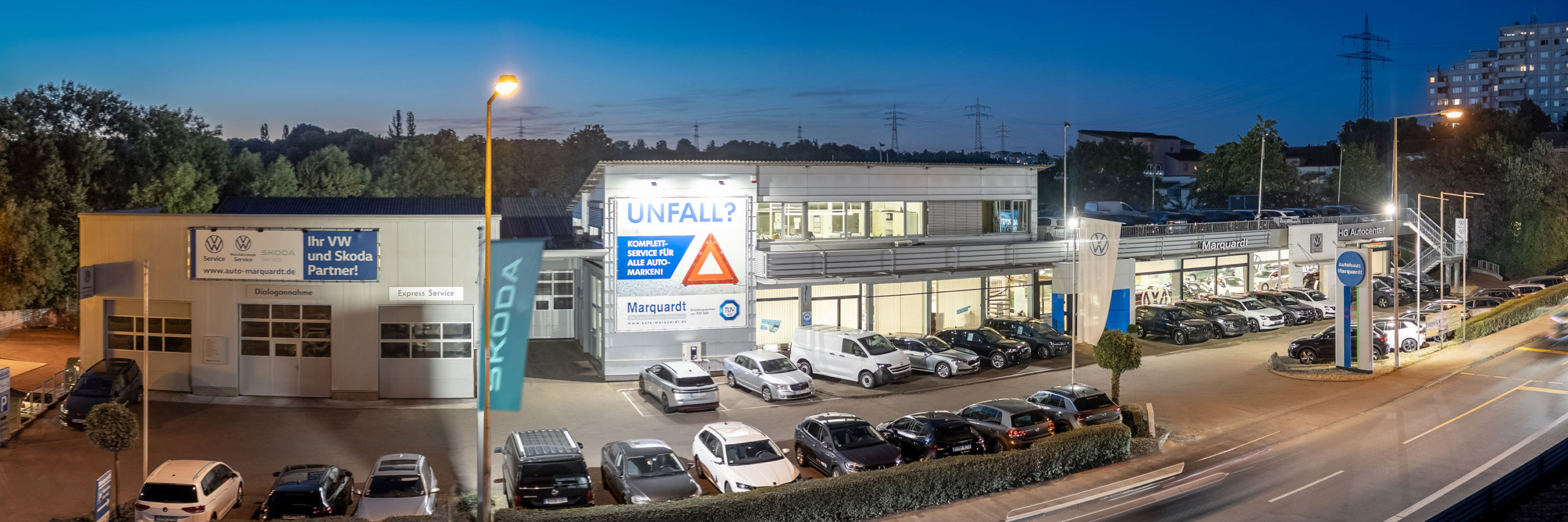 Autohaus Marquardt Außenansicht